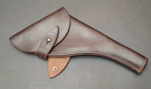 20th Century British Leather Webley MKVI .455 Holster #5