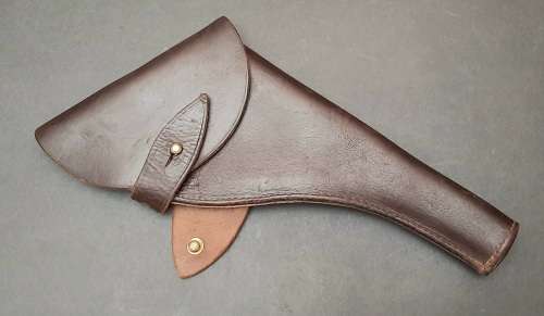 20th Century British Leather Webley MKVI .455 Holster #5
