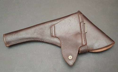 20th Century British Leather Webley MKVI .455 Holster #5
