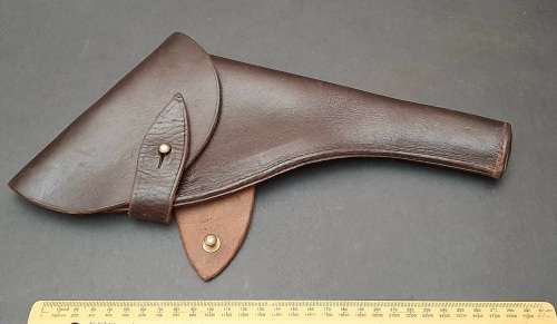 20th Century British Leather Webley MKVI .455 Holster #5