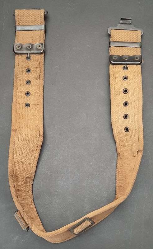 Rhodesian Bush War: 1960s S.A.P Patt.64 Variant Webbing Yoke & Belt