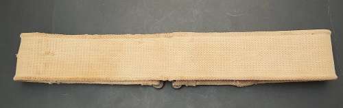 **WW2  Patt.37 Variant Webbing Belt w/ War Dept. Stamp (1945/46 )**