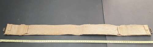 **WW2  Patt.37 Variant Webbing Belt w/ War Dept. Stamp (1945/46 )**