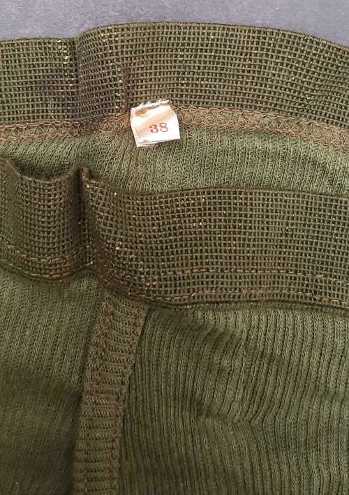 **Rhodesian Bush War: 1970s Green Rhodesian Issue Underwear x2 (Size 36 & 38).**