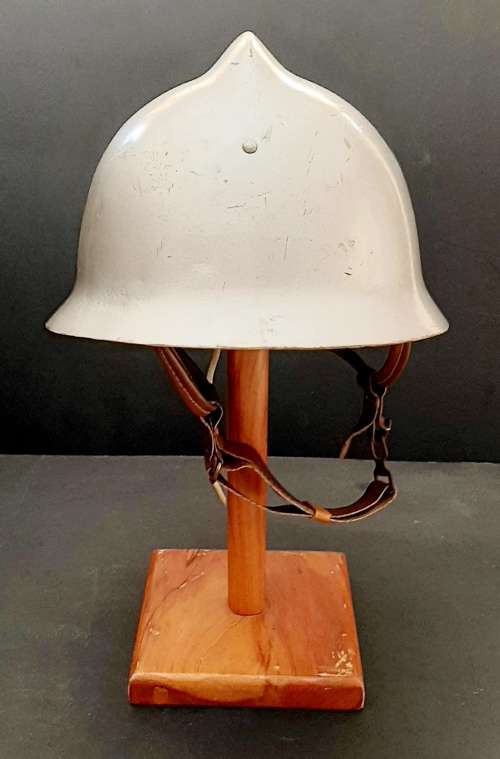 ** 1970s French/Belgian Emergency Services Adrian-type Helmet (Size: 56).**