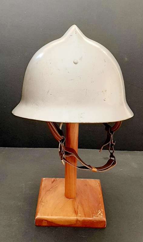 ** 1970s French/Belgian Emergency Services Adrian-type Helmet (Size: 56).**