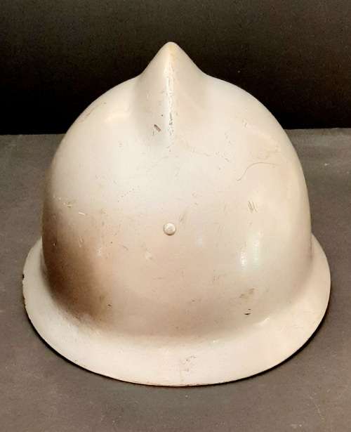 ** 1970s French/Belgian Emergency Services Adrian-type Helmet (Size: 56).**