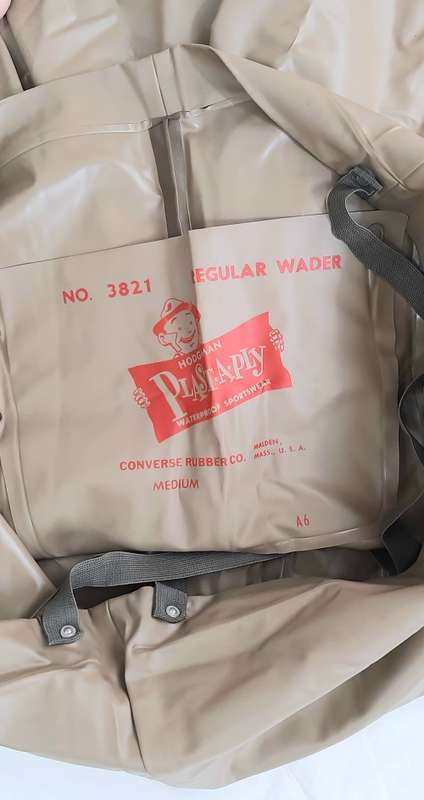 **Rhodesian Bush War: 1970s Private Purchase Troopie Rubber Waders(Medium).**