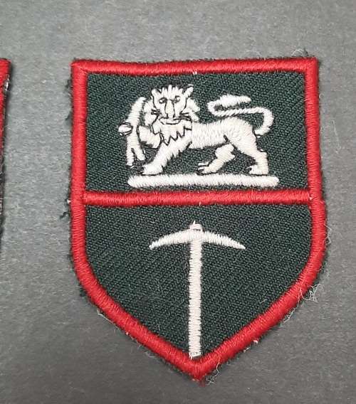Rhodesian Bush War: Rhodesian Army Flash Insignia Pair #2