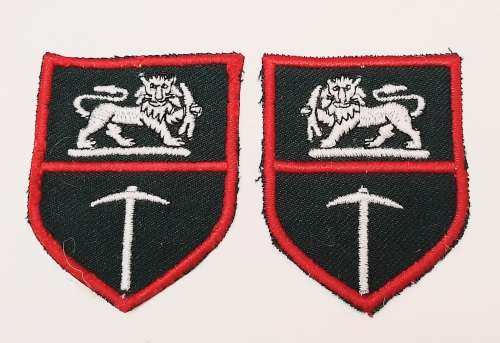 Rhodesian Bush War: Rhodesian Army Flash Insignia Pair #2