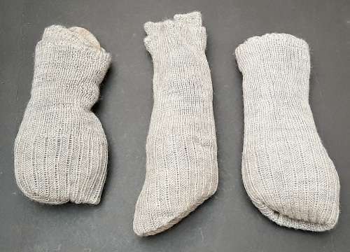 **Rhodesian Bush War: 1970s Rhodesian Army Issue Wool Socks x3 Pairs by Cromwell (Size: 9/10)**