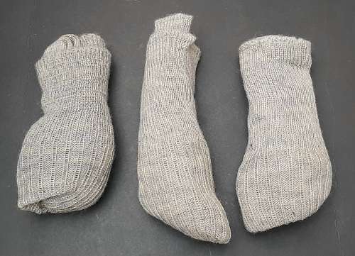 **Rhodesian Bush War: 1970s Rhodesian Army Issue Wool Socks x3 Pairs by Cromwell (Size: 9/10)**