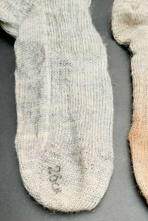 **Rhodesian Bush War: 1970s Rhodesian Army Issue Wool Socks x3 Pairs by Cromwell (Size: 9/10)**