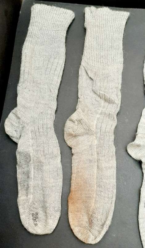 **Rhodesian Bush War: 1970s Rhodesian Army Issue Wool Socks x3 Pairs by Cromwell (Size: 9/10)**