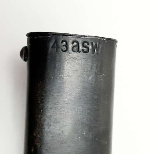WW2 German K98 Bayonet with Scabbard and Leather Frog by F.W. Holler, Solingen