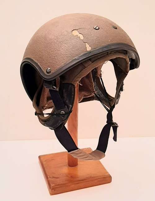 ** BID PER HELMET **Border War: 1980s Ratel AFV Ballistic Helmet w/ Liner (Universal Size).**