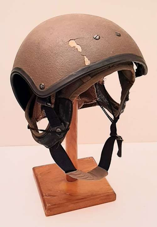 ** BID PER HELMET **Border War: 1980s Ratel AFV Ballistic Helmet w/ Liner (Universal Size).**