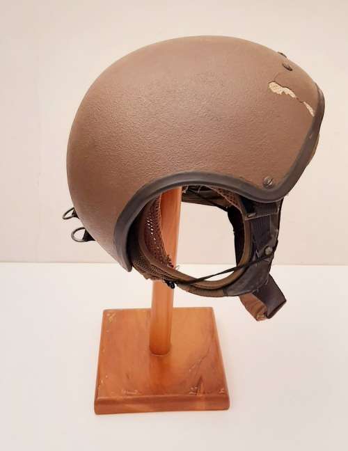 ** BID PER HELMET **Border War: 1980s Ratel AFV Ballistic Helmet w/ Liner (Universal Size).**