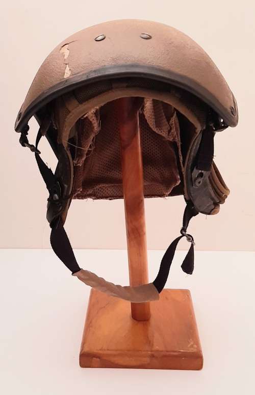 ** BID PER HELMET **Border War: 1980s Ratel AFV Ballistic Helmet w/ Liner (Universal Size).**