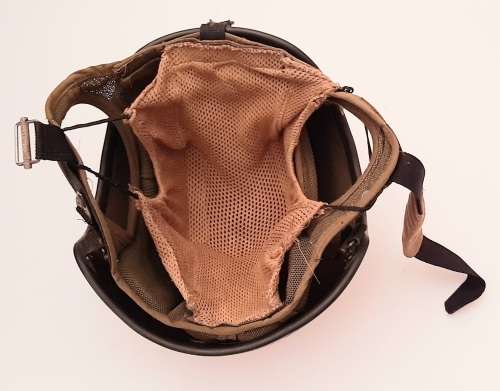 ** BID PER HELMET **Border War: 1980s Ratel AFV Ballistic Helmet w/ Liner (Universal Size).**