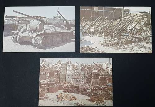 **Border War:  Lot 3 x Assorted 1981 Operation Protea SADF Propaganda Postcards (UNUSED).**