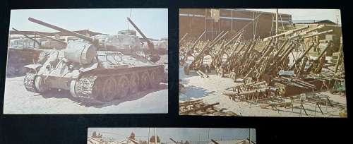 **Border War:  Lot 3 x Assorted 1981 Operation Protea SADF Propaganda Postcards (UNUSED).**