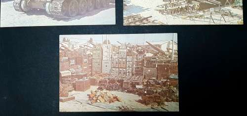 **Border War:  Lot 3 x Assorted 1981 Operation Protea SADF Propaganda Postcards (UNUSED).**