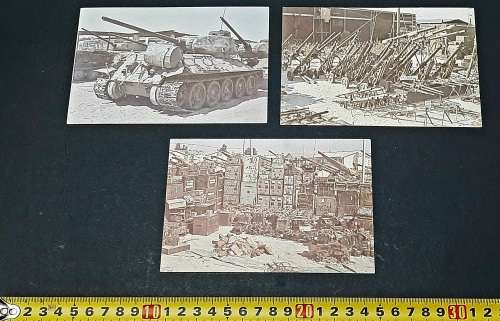 **Border War:  Lot 3 x Assorted 1981 Operation Protea SADF Propaganda Postcards (UNUSED).**