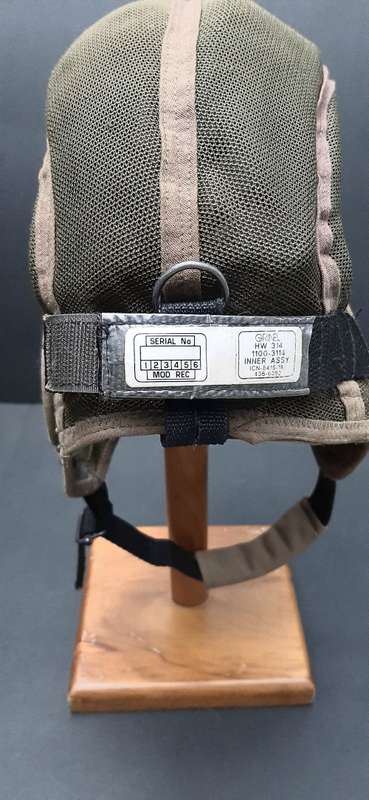 1980s Ratel AFV Padded Helmet Liners by Grinel (TOTAL: x 16).