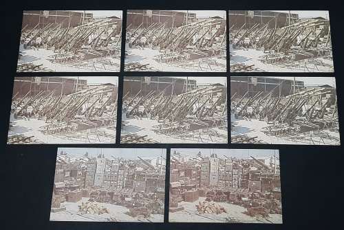 **Border War:  Lot 8 x Assorted 1981 Operation Protea SADF Propaganda Postcards (UNUSED).**