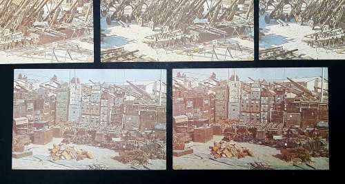 **Border War:  Lot 8 x Assorted 1981 Operation Protea SADF Propaganda Postcards (UNUSED).**