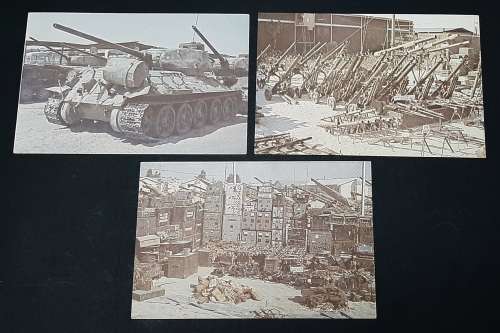 **Border War:  Lot 3 x Assorted 1981 Operation Protea SADF Propaganda Postcards (UNUSED).**