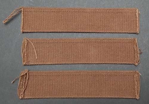 **Border War: 1980s SADF Nutria Name Tapes x3.**