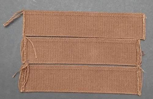 **Border War: 1980s SADF Nutria Name Tapes x3.**