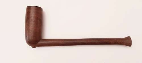 **RARE: Early 20th Century Xhosa `Inqawe` Transkei Men`s Tobacco Pipe (20cm).**
