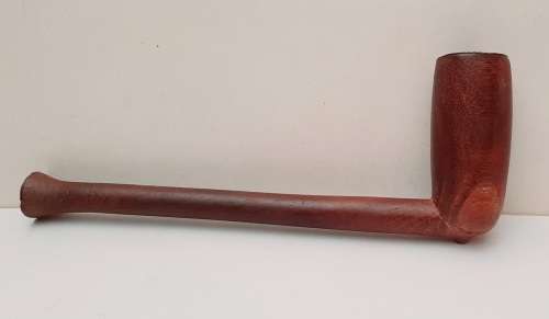 **RARE: Early 20th Century Xhosa `Inqawe` Transkei Men`s Tobacco Pipe (20cm).**