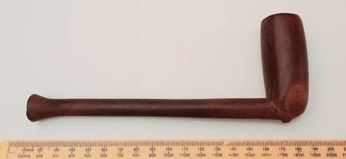 **RARE: Early 20th Century Xhosa `Inqawe` Transkei Men`s Tobacco Pipe (20cm).**