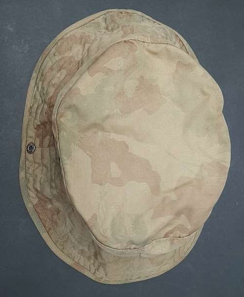 **Border War:  1970s South African Police (SAP) 2nd Pattern Camouflage Bush Hat (Size: 57).**