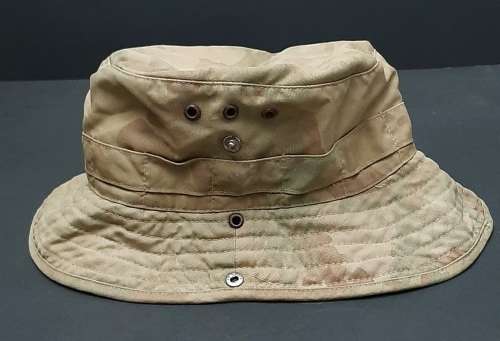 **Border War:  1970s South African Police (SAP) 2nd Pattern Camouflage Bush Hat (Size: 57).**