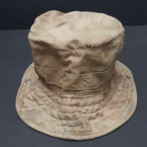 **Border War:  1970s South African Police (SAP) 2nd Pattern Camouflage Bush Hat (Size: 57).**