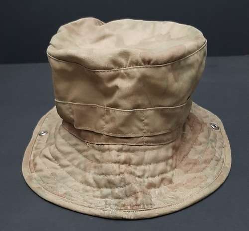 **Border War:  1970s South African Police (SAP) 2nd Pattern Camouflage Bush Hat (Size: 57).**