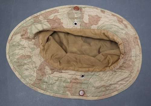 **Border War:  1970s South African Police (SAP) 2nd Pattern Camouflage Bush Hat (Size: 57).**