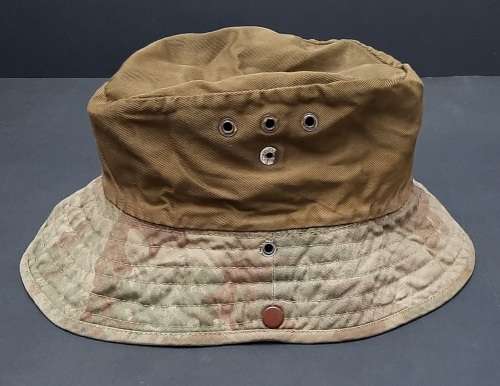 **Border War:  1970s South African Police (SAP) 2nd Pattern Camouflage Bush Hat (Size: 57).**
