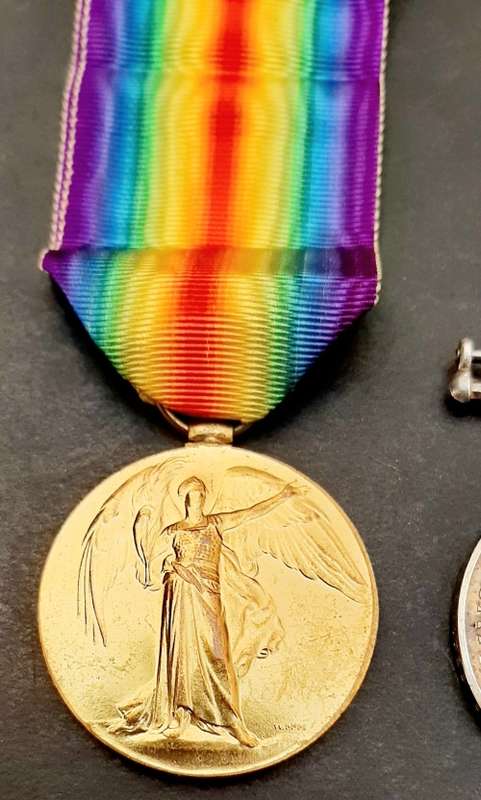 WW1 BWM & Victory Medal Pair with Accoutrements (Somerset Light Infantry)