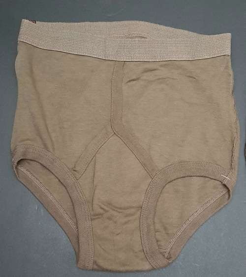 **Border War: 1970s SADF Nutria Unissued Men`s Underwear x2 (W/ Size: 30).**