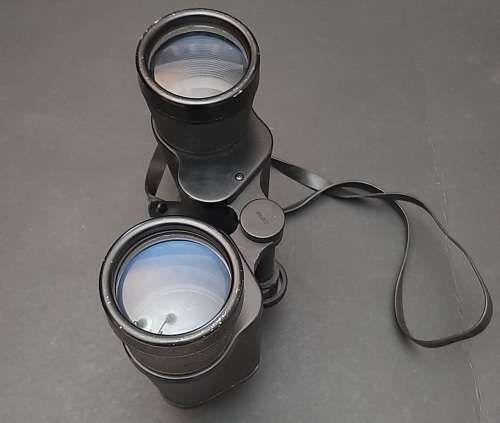 **Rhodesian Bush War Era : Private Purchase Yashica Binoculars w/ Case for Rhodesian Army.**