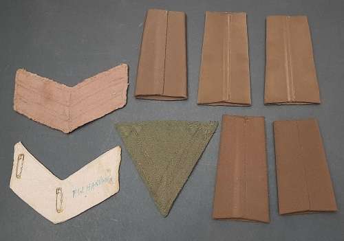 ** Border War 1960-1980 : SADF Officer & N.C.O Rank Insignia Lot x8 pcs.**