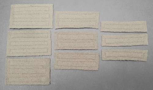 **Border War: 1980s Unissued SWATF N.C.O  Rank Chevron Insignia Lot x 9 pcs **