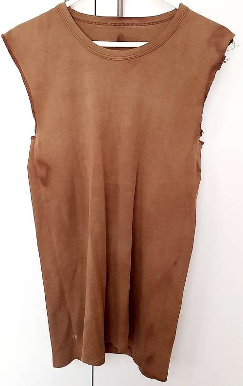 **  1970s Early SADF  Nutria Combat PT Shirt (Sleeveless) [MEDIUM]**