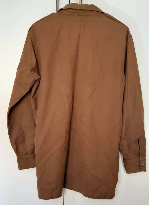 **Border War: 1970s SADF 1st Type Nutria L/S Shirt (Medium) .**